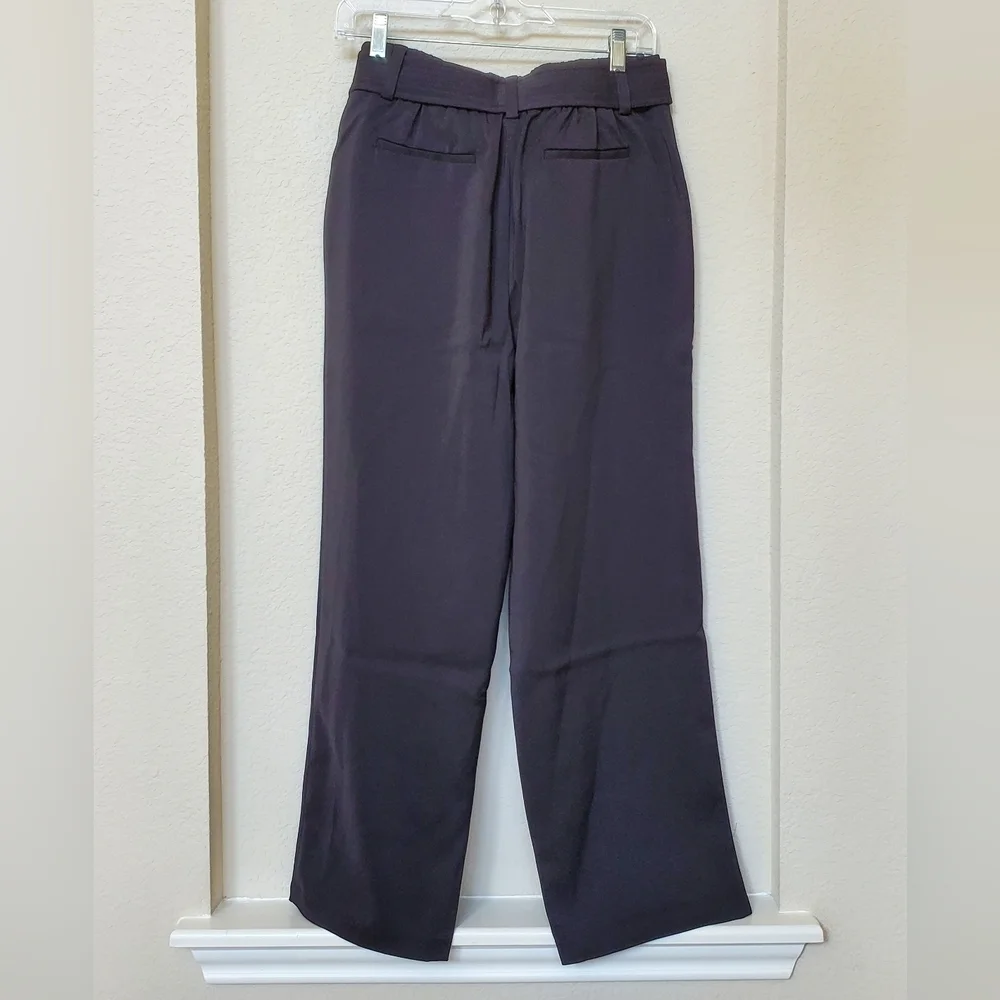 Quince Stretch Crepe Paperbag Pants.  NWT.  Size 8 - Picture 4 of 9